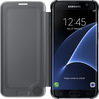 Чехол-книжка Samsung Clear View для Samsung Galaxy S7 Edge Black