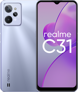 Смартфон realme C31 32GB Серебристый