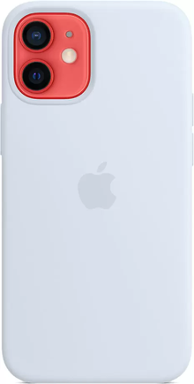 Клип-кейс Apple Silicone Case with MagSafe для iPhone 12 mini Дымчато-голубой