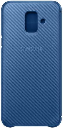 Чехол-книжка Samsung Wallet Cover A6 (2018) Blue