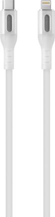 Кабель Red Line pro Shimmer USB-C to Apple Lightning 1m White
