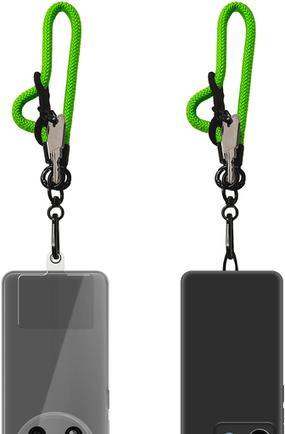 Шнурок Krutoff Нейлон для телефона и ключей 0.3m Green