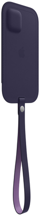 Чехол-футляр Apple Leather Sleeve with MagSafe для iPhone 12 mini Тёмно-фиолетовый