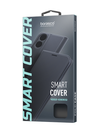Чехол-книжка BoraSCO Smart Cover для Xiaomi Redmi A3 Pro Black