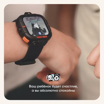 Умные часы Elari KidPhone «Маша и Медведь» Чёрные