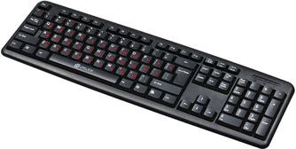 Клавиатура проводная Oklick 90M Black