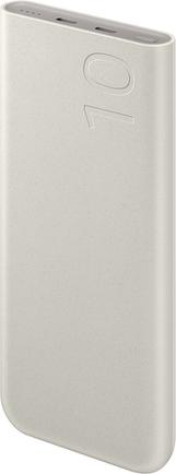 Портативное зарядное устройство Samsung EB-P3400 10000mAh с кабелем USB-C Бежевый
