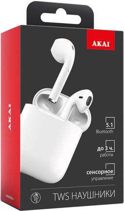 Наушники Akai HD-228 White