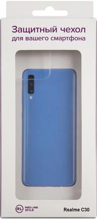 Клип-кейс Red Line iBox Crystal для realme C30/Narzo 50i Prime Transparent
