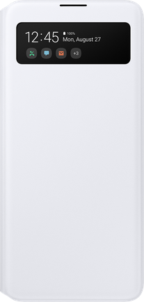 Чехол-книжка Samsung S View Wallet A51 White