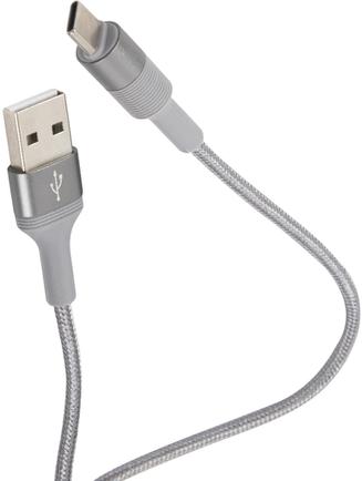Кабель Borofone BX21 USB to USB-C 1m Gray