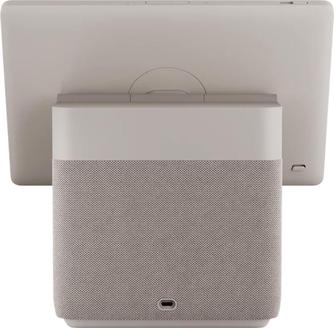Умная колонка Яндекс Станция Дуо Макс с Zigbee и Алисой Бежевая