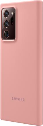Клип-кейс Samsung Silicone Cover Note 20 Ultra Copper Brown