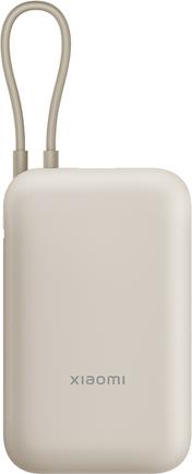 Портативное зарядное устройство Xiaomi Power Bank 10000mAh с кабелем Beige