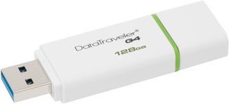 USB-накопитель Kingston DataTraveler G4 128GB White
