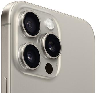Смартфон Apple iPhone 15 Pro Max 256GB MU6R3J/A Natural Titanium (Nano+eSIM)