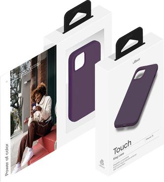Клип-кейс uBear Touch Mag Case для Apple iPhone 15 Dark Purple