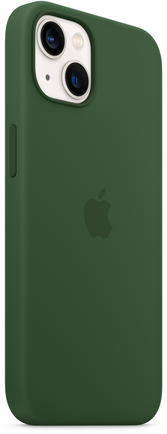 Клип-кейс Apple Silicone Case with MagSafe для iPhone 13 «Зелёный клевер»