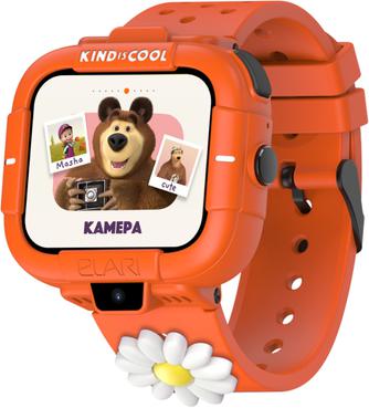 Умные часы Elari KidPhone «Маша и Медведь» Оранжевые