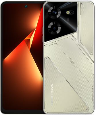 Смартфон TECNO Pova 5 8/256GB Amber Gold