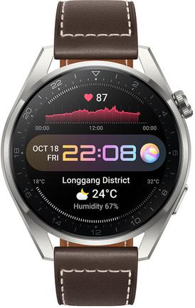 Умные часы Huawei Watch 3 Pro Classic LTE Brown