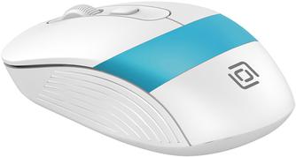 Мышь беспроводная Oklick 310MW White/Blue