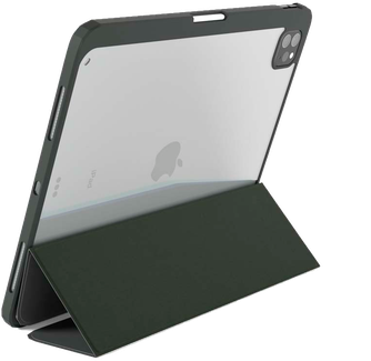 Чехол-книжка VLP Split Folio для планшета Apple iPad Pro M4 13" тёмно-зелёный