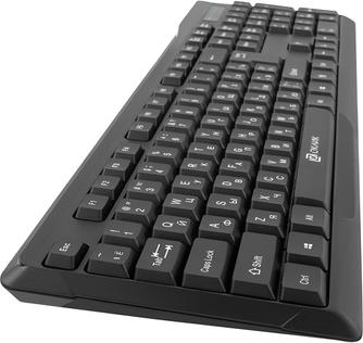 Комплект клавиатура и мышь Oklick 230M Black