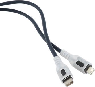 Кабель Red Line pro Shimmer USB-C to Apple Lightning 1m Black