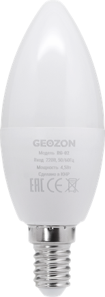 Умная лампочка Geozon RG-02 E14 White