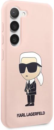 Клип-кейс Karl Lagerfeld NFT Ikonik для Samsung Galaxy S23+ Pink