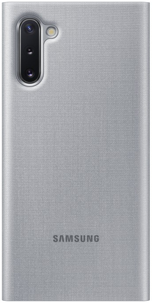 Чехол-книжка Samsung LED View Cover Note 10 Silver