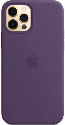 Клип-кейс Apple Silicone Case with MagSafe для iPhone 12/12 Pro «Аметист»