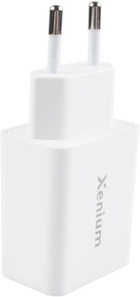 Зарядное устройство Xenium X252 USB/USB-С, с кабелем White