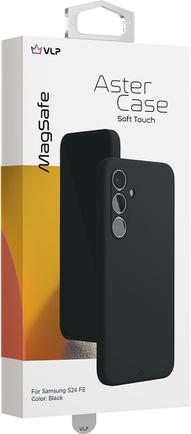 Клип-кейс VLP Aster Case для Samsung Galaxy S24 FE чёрный