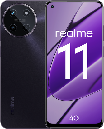 Смартфон realme 11 4G 8/256GB Чёрный