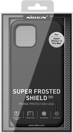 Клип-кейс Nillkin Super Frosted Pro для Apple iPhone 12 Pro Max Black