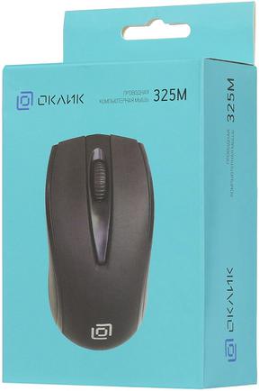 Проводная мышь Oklick 325M Black