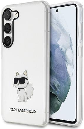 Клип-кейс Karl Lagerfeld NFT Choupette для Samsung Galaxy S23 Transparent