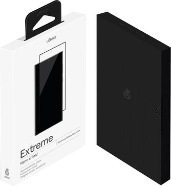 Защитное стекло uBear Extreme Nano Shield для Samsung Galaxy S24 Ultra Black