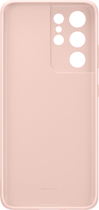 Клип-кейс Samsung Silicone Cover S21 Ultra Pink