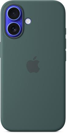 Клип-кейс Apple Silicone Case with MagSafe для Apple iPhone 16 Lake Green