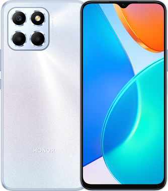 Смартфон Honor X6 4/64GB Titanuim Silver