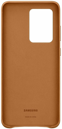Клип-кейс Samsung Leather Cover S20 Ultra Brown