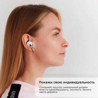 Комплект наклеек VLP Easy Art Bearded Man для Apple AirPods 4, 2 шт