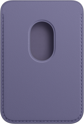 Чехол-бумажник Apple Leather Wallet with MagSafe для iPhone 12/13 «Сиреневая глициния»