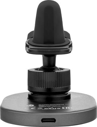 Автомобильный держатель uBear Go-Power 3.5-7" c беспроводной зарядкой Black