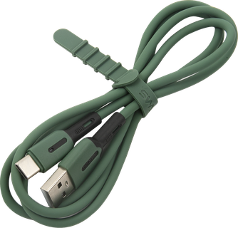 Кабель Usams SJ433 USB to USB-C 1m Green