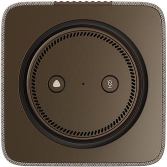Умная колонка Яндекс Станция Макс Zigbee с часами и Алисой Бежевая