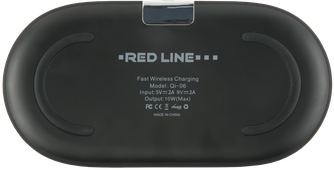 Беспроводное зарядное устройство Red Line Qi-06 Black